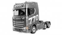 Scania 770 S V8 Truck Zugmaschine 6x4 1:18 RTR silber
