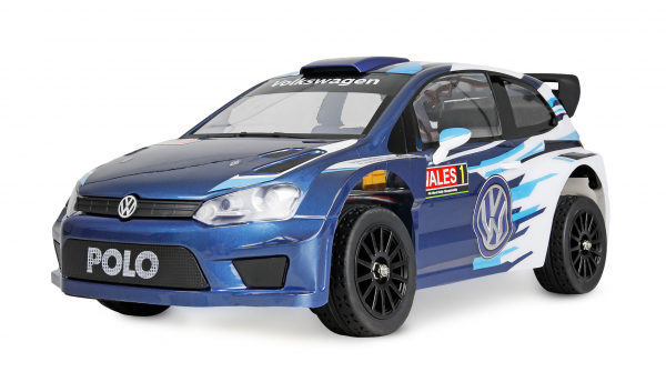 Hyper Go VW Polo R WRC Rallye Brushless 4WD 1:10 3S RTR Bundle