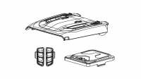Motorhauben Set Mini-Crosstrail CT16 rot