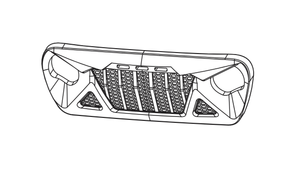 Frontgrill Mini-Crosstrail CT16