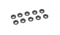 Unterlegscheiben konisch Aluminium M3 gun metal, 10...