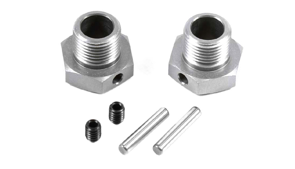 Radmitnehmer 17mm Aluminium erleichtert, 2 Stück