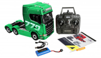 Scania 770 S V8 Truck Zugmaschine 6x4 1:18 RTR grün
