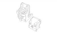 Vordere Getriebebox 1:10 Onroad Hyper Go