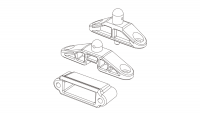Karosseriehalter 1:10 Onroad Hyper Go