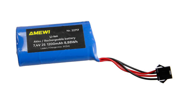 Li-Ion Akku 2S 7,4V 2000mAh HBX 4-Pin (SM4P)