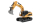 Amewi Mini-Bagger aus Metall 8-Kanal 1:64 RTR