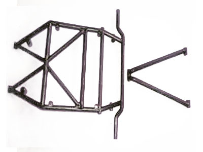 Überrollkäfig Teile A+B DUNE Buggy 1:10