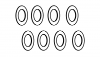 Shim Scheiben 8x5,1x0,2