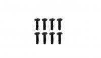 Rundkopfschrauben Schneidegewinde 3x10mm, 8 Stück