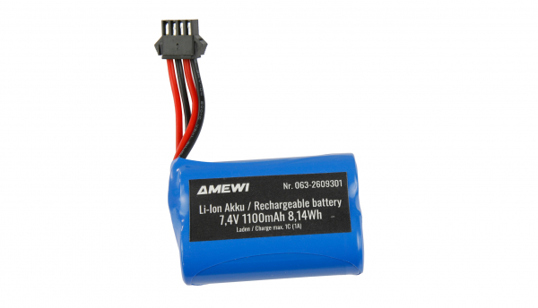 LiIon Akku 7,4V 1100mAh
