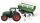 RC-Traktor mit Viehtransporter 1:24 RTR grün