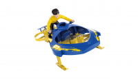 Amewi Extreme Air Cycle mit Kontrollarmband RTF blau/gelb