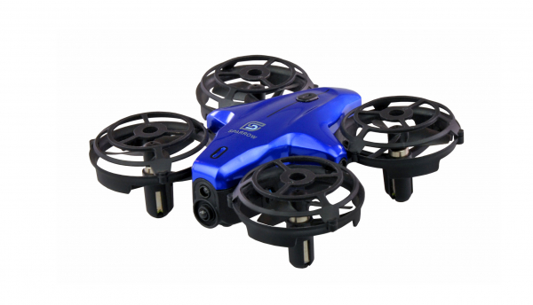 Amewi Sparrow Mini-Drohne mit Steuerungssensoren, blau