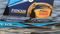 Amewi Focus III Racing Segelyacht 100cm RTR blau