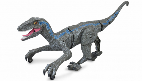 Velociraptor RC Dinosaurier 45cm, RTR grau