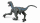 Velociraptor RC Dinosaurier 45cm, RTR grau