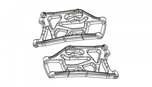 Querlenker vorne/unten L/R FY10 Buggy/Truggy
