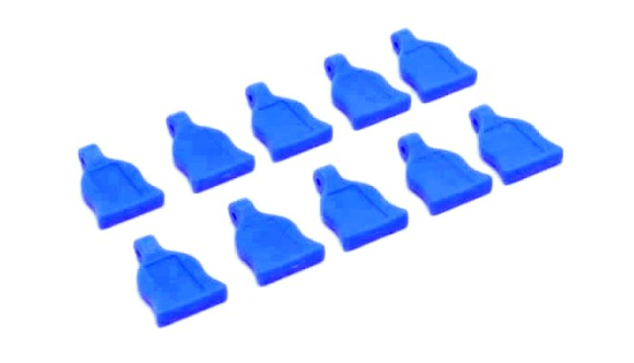 Splint Grip blau, 10 Stück