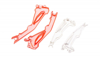 DIDE1136 LED Abdeckung Rot Ominus Quadcopter