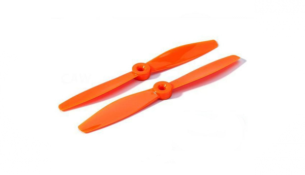 Propeller Nylonfaser 6040 M5 / 7mm Hub, orange