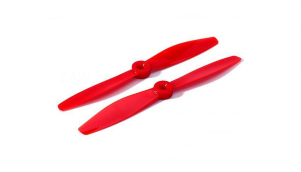 Propeller Nylonfaser 6040 M5 / 7mm Hub, rot