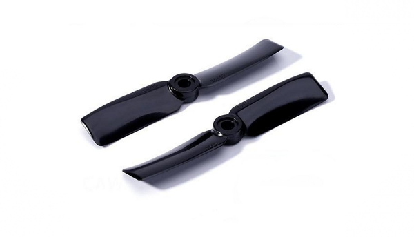 Propeller Bullnose Flat Head Nylonfaser 3545 M5 / 6mm Hub, schwarz