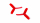 Propeller 3-Blatt Nylonfaser 4040 M5 / 7mm Hub, rot