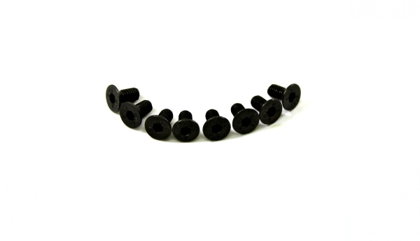 TG8030 Senkkopfschrauben Set M3x6mm, 8 Stück