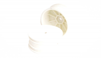 TU0442W Buggy Felgen 14mm vorne weiss 4WD, 2 Stück