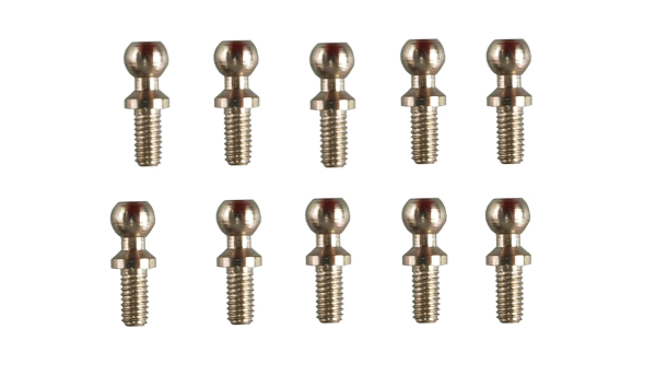 Kugelkopfschraube 4x10,8mm, 10 Stück CT10