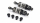 Aluminium Dämpfer 55mm 1:10 einstellbar, 2 Stück