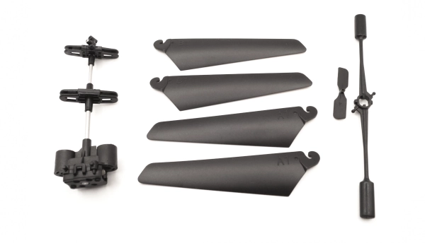 Reparatur Kit mit Rotorblätter, Stabistange und Getriebe für Vatos YC-012 koaxial Helikopter